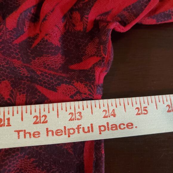 Vtg Dressbarn Velvet Whimsigoth Mixed Media Long Sleeve Top Sz 1X Dark Romance - Picture 12 of 13